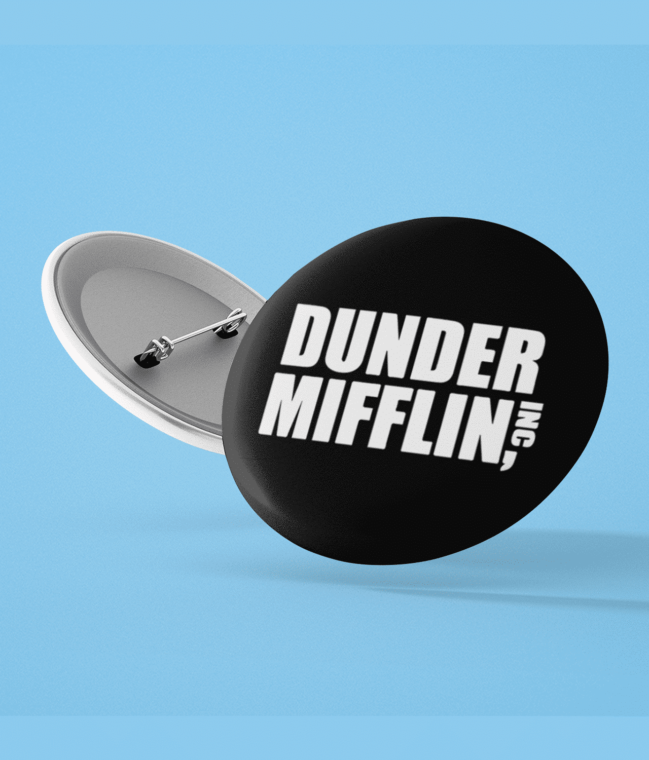 Dunder Mifflin The Office Logo' Sticker | Spreadshirt