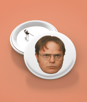 Dwight Schrute – The Office Pin / Fridge Magnet Accessories accessory