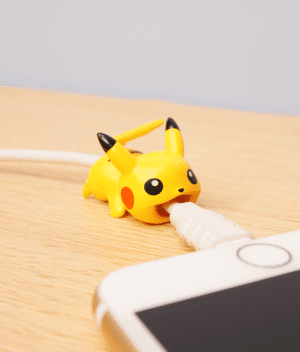 Pikachu Cable Biter – Charging Cable protector Anime cable biter
