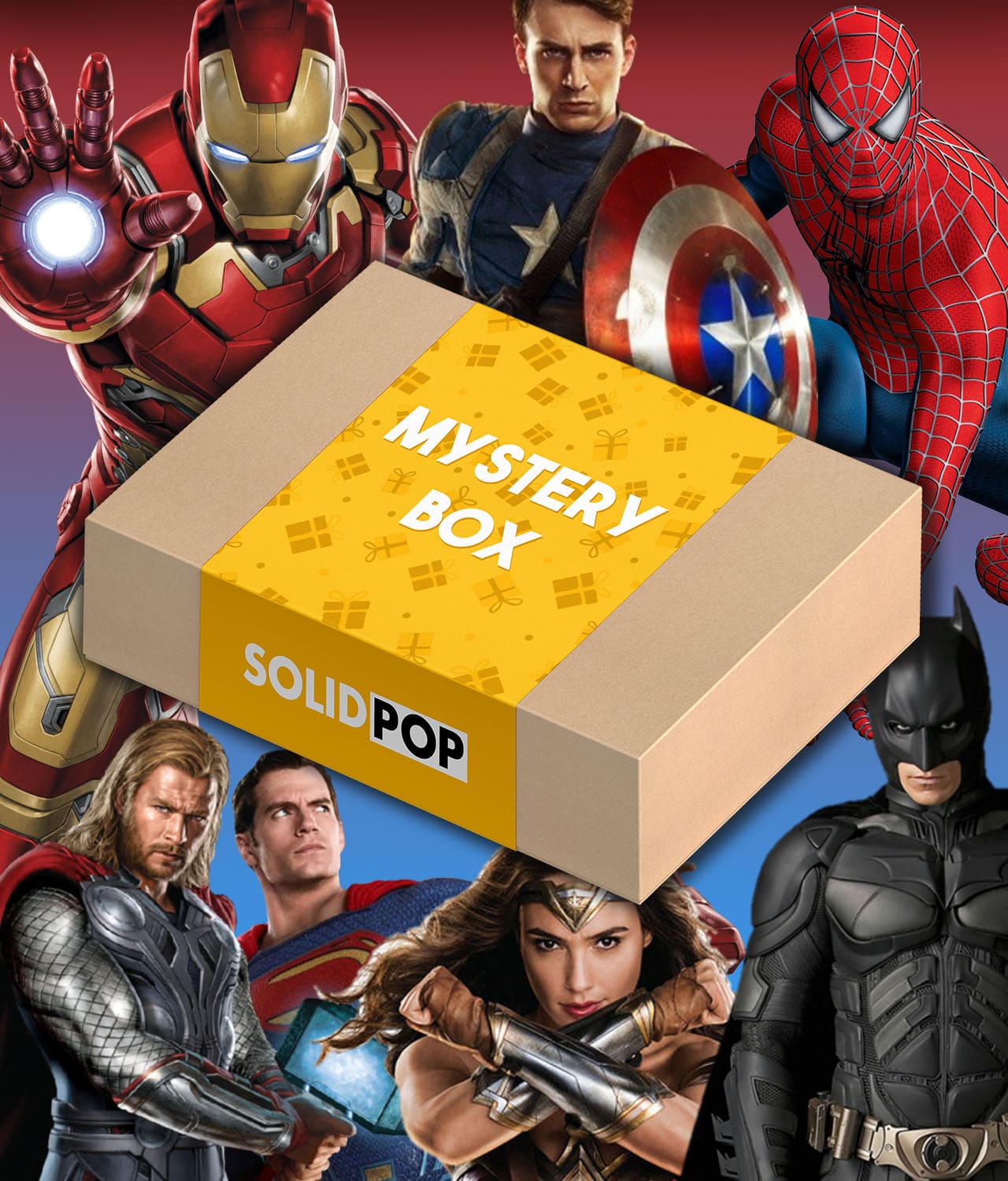 Buy Superheroes Mystery Box SOLIDPOP