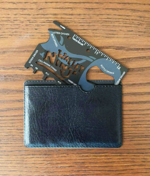 Wallet Ninja – Multi Purpose Tool Accessories card holder