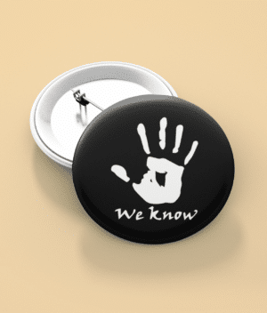 We Know Pin / Fridge Magnet – Dark Brotherhood Accessories accessory
