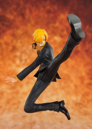 One Piece FiguartsZERO PVC Statue Black Leg Sanji 13 cm Anime anime