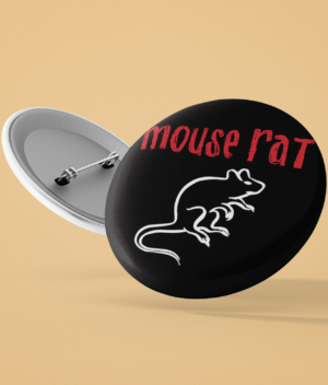 Mouse Rat – Parks and Rec Pin / Fridge Magnet Accessories accessory
