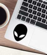 Alien Vinyl Decal – UFO ET Sticker Home & Office alien