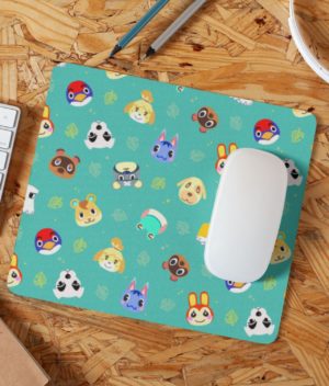 Animal Crossing Mousepad – KK Slider , Isabelle, Nook Characters Gaming animal crossing