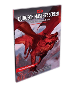 Dungeons & Dragons Dungeon Master’s Screen Reincarnated English Board Games book