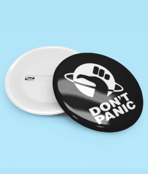 Don’t Panic Pin / Fridge Magnet Accessories accessory