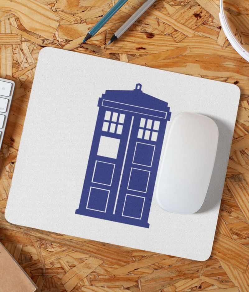 TARDIS Mouse pad – Doctor Who Home & Office doctor who