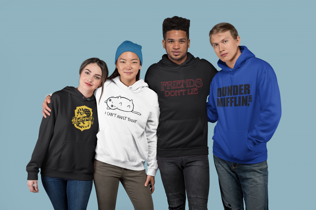 The Hitchhiker’s Guide to the Galaxy Hoodie Clothing don't panic