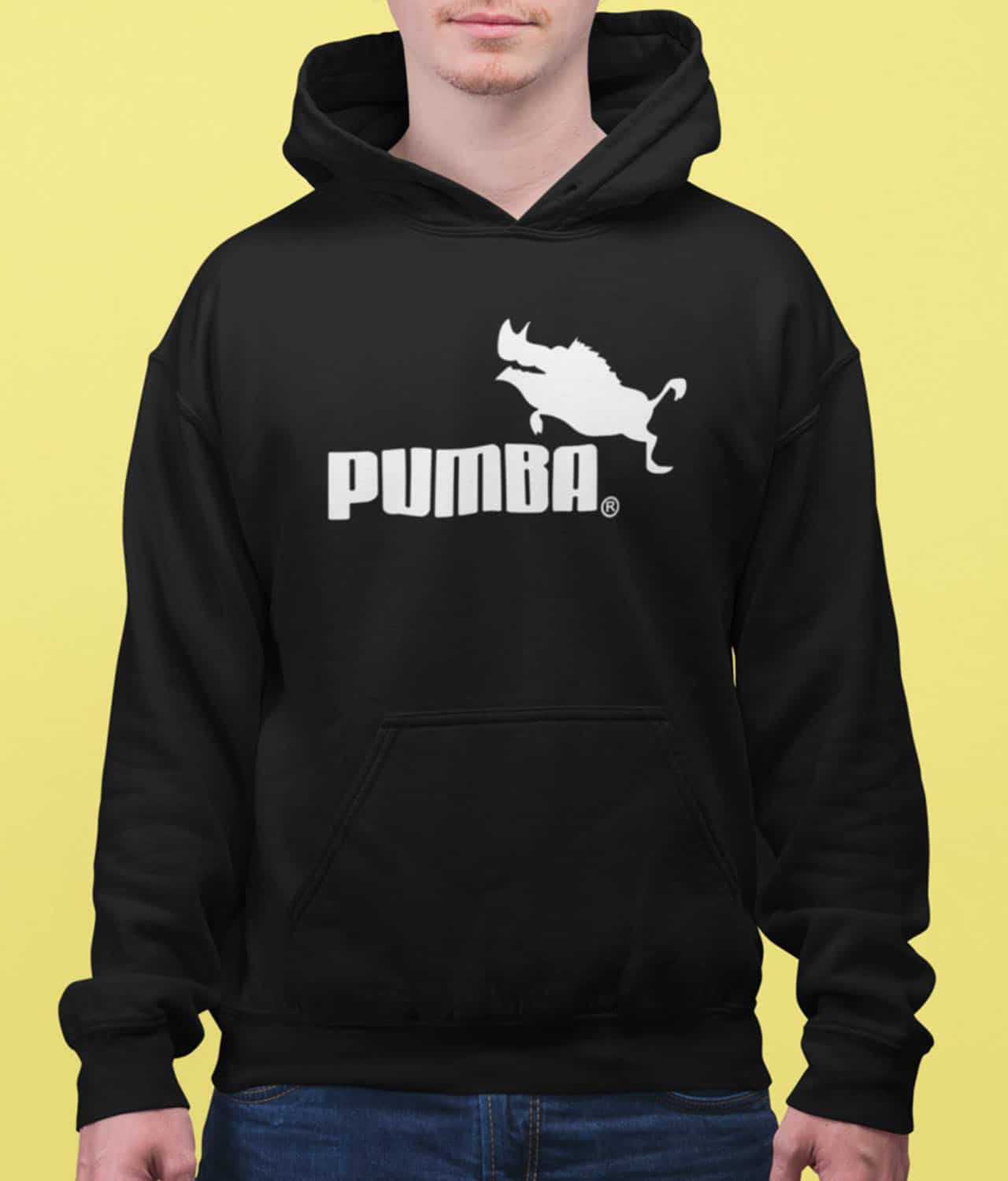 molecuul fluweel Middeleeuws Buy Pumba Hoodie - Lion King / Puma Mashup • SOLIDPOP ®