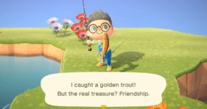 golden trout animal crossing