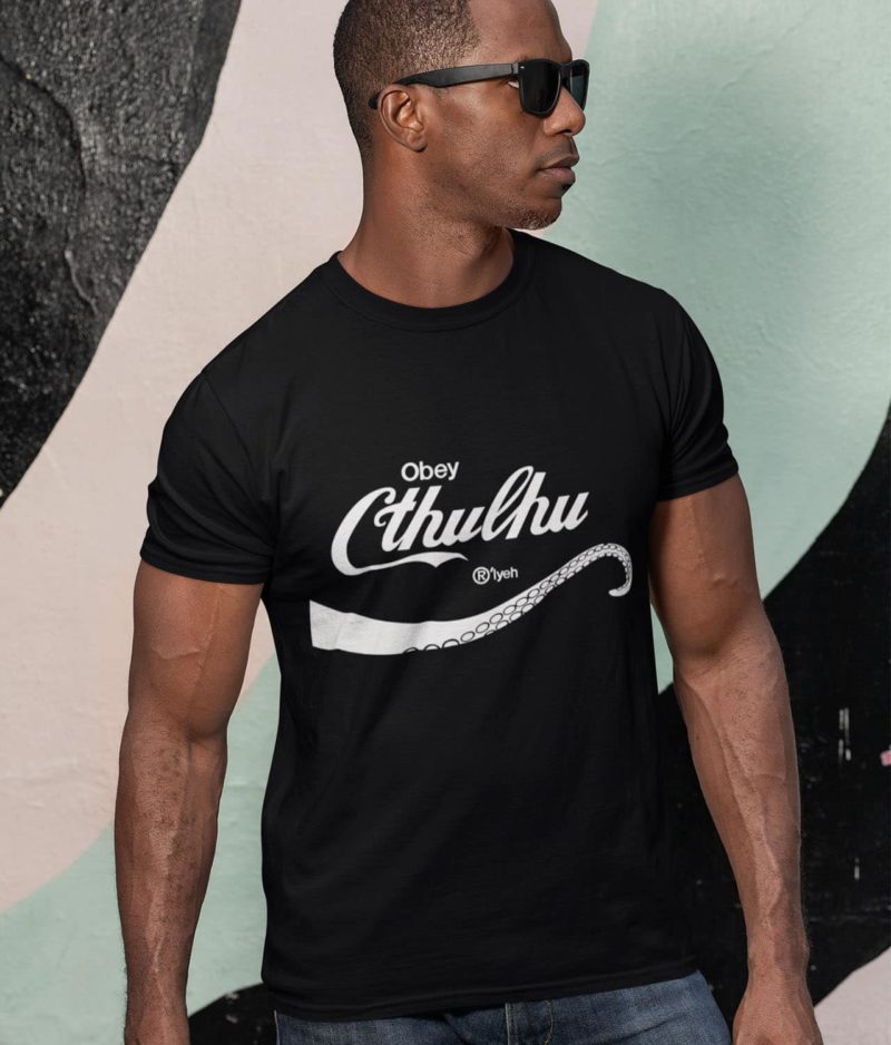 Obey Cthulhu T-Shirt – R’lyeh Clothing cocacola