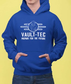Vault-Tec Hoodie – ” Prepare for the Future ” Fallout inspired Hoodie Clothing fallout