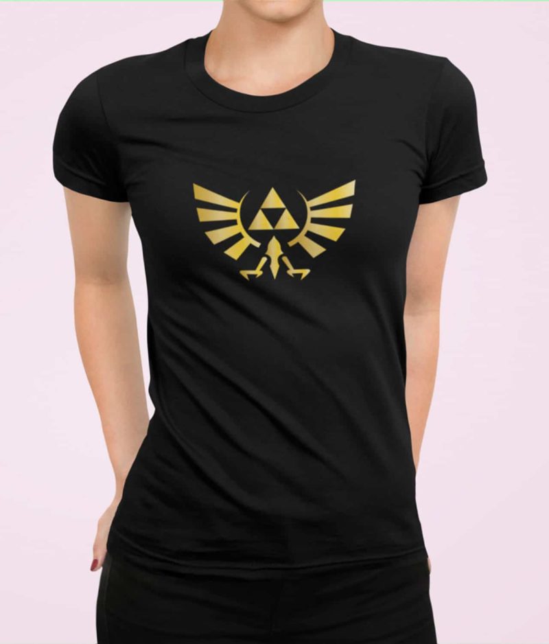 Wing Crest T-Shirt – Zelda Hylian Crest Clothing breath of the wild