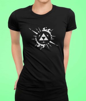 Triforce Logo T-Shirt – Zelda Inspired Tee Clothing breath of the wild