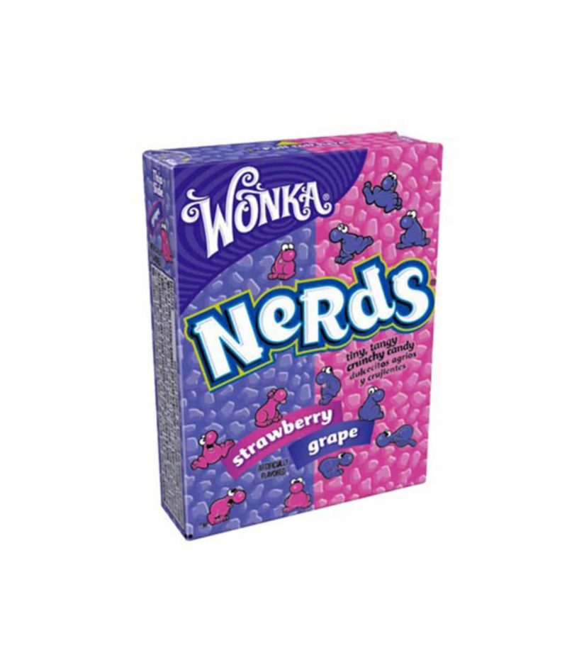 Wonka Nerds Grape Strawberry 47g American Candy american