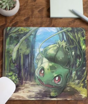 Bulbasaur – Pokémon Inspired Mousepad Anime bulbasaur