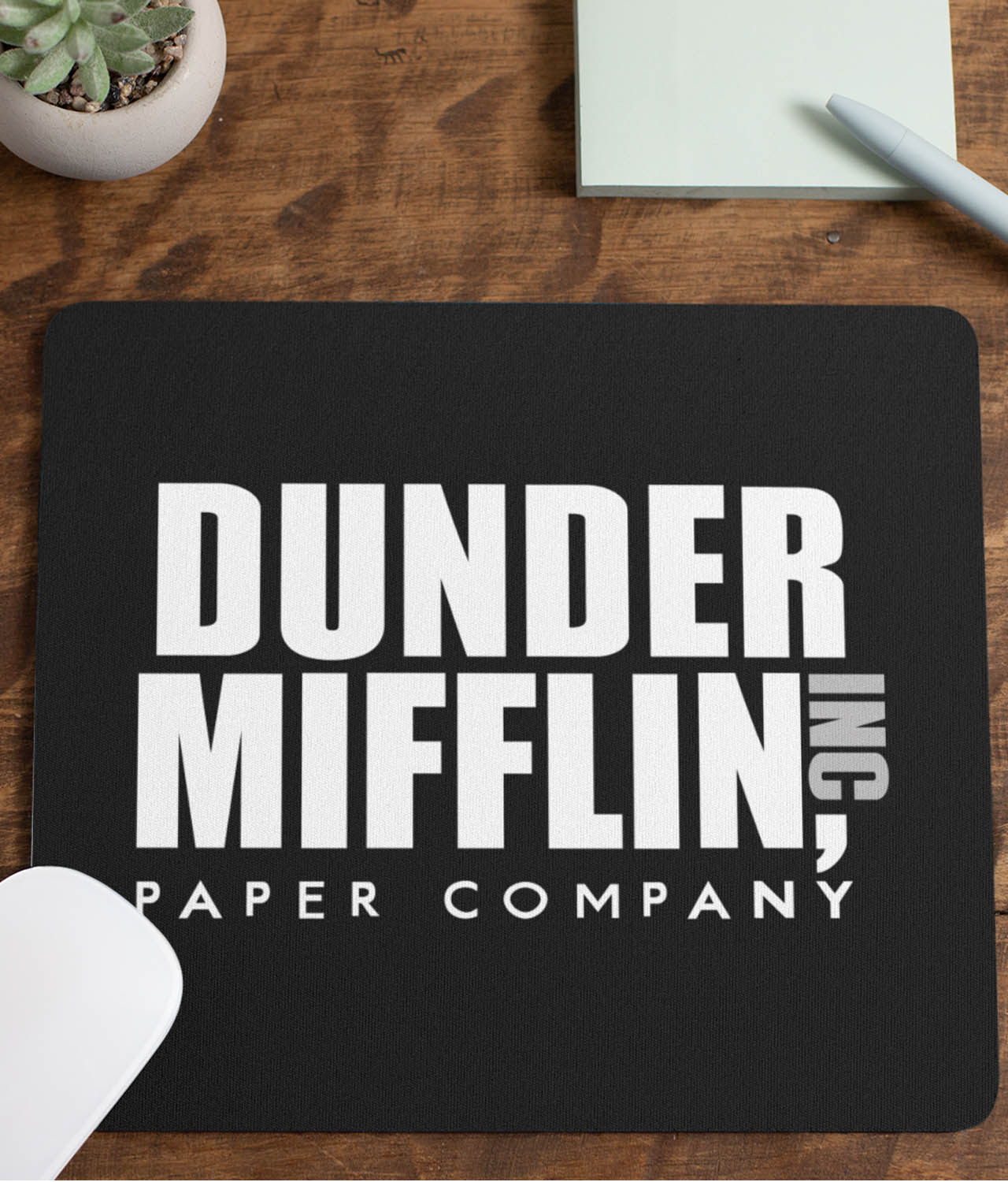 Dunder Mifflin Paper Company Logo Sticker Decal (The Office Funny tv Show)  3 x 4 inch c