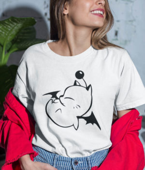 Moogle – Final Fantasy T-Shirt Clothing cute