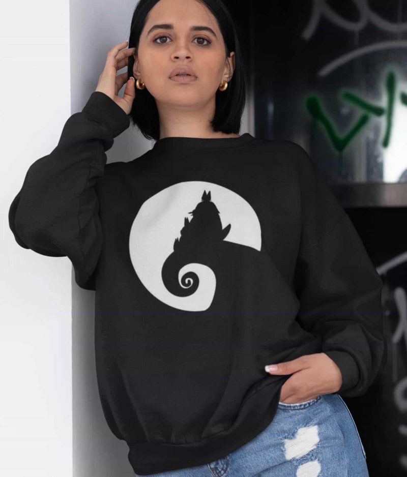 Moonlight Totoro Sweatshirt Clothing hood