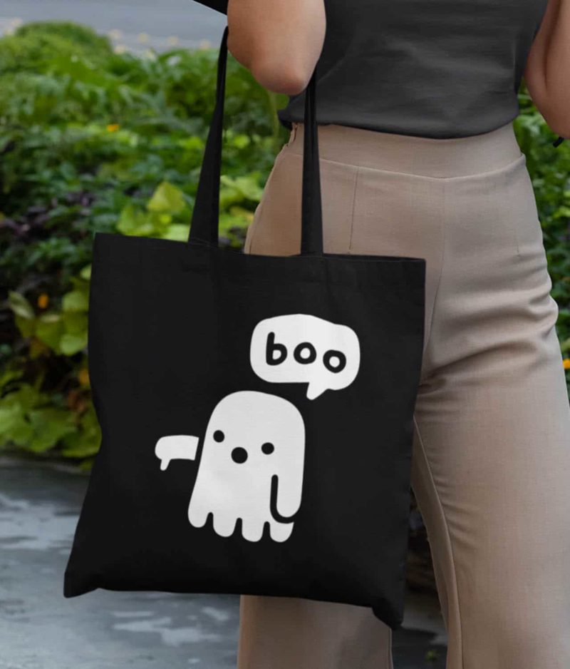 Boo The Ghost of Disapproval Tote Bag Accessories bag
