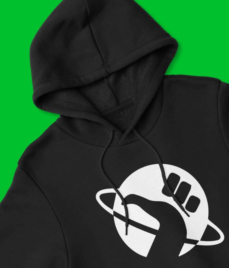 The Hitchhiker’s Guide to the Galaxy Hoodie Clothing don't panic