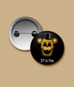 Golden Freddy Pin / Fridge Magnet Accessories accessory