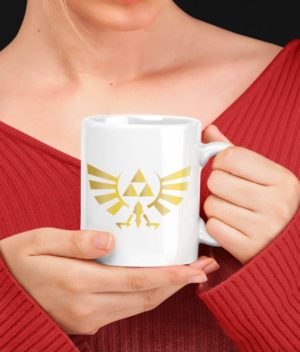 Hyrule Crest Coffee Mug Gaming ceramic mug