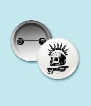 Misfit Skull Chloe Price Pin / Fridge Magnet Accessories accessory