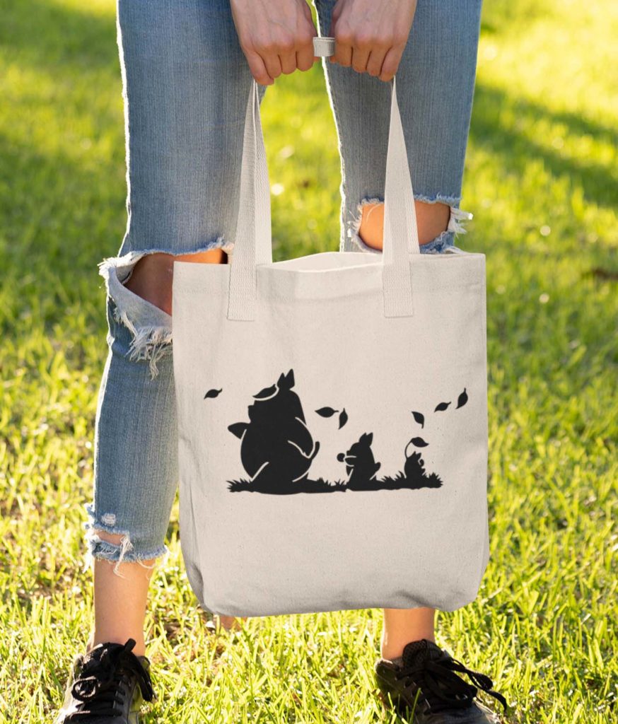 Totoro Reusable Tote Bag
