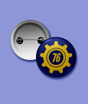 Vault 76 Pin / Fridge Magnet Accessories accessory
