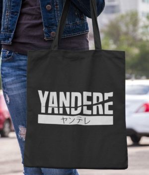 Yandere Reusable Tote Bag Accessories anime