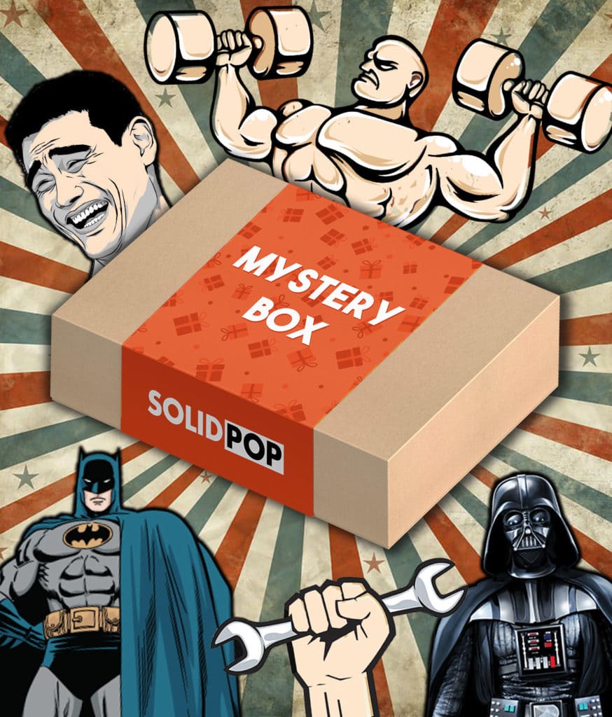 Manly Mystery Box Jokes & Memes box