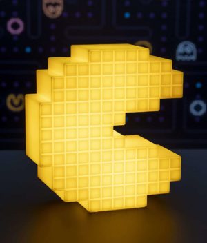 Pac Man Pixelated Light Accessories alarm clock
