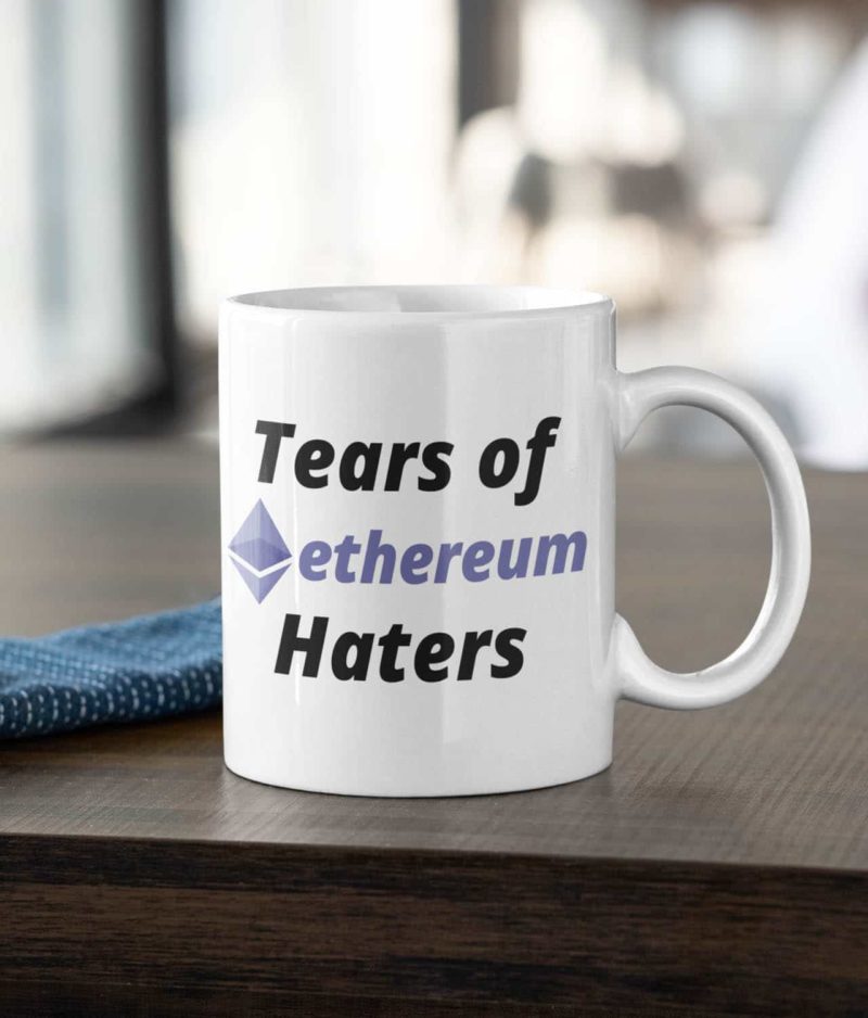 Tears of Ethereum Haters Mug Home & Office ceramic mug