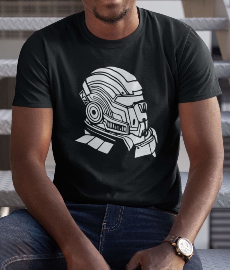 Commander Shepard – Mass Effect Tshirt Clothing andromeda