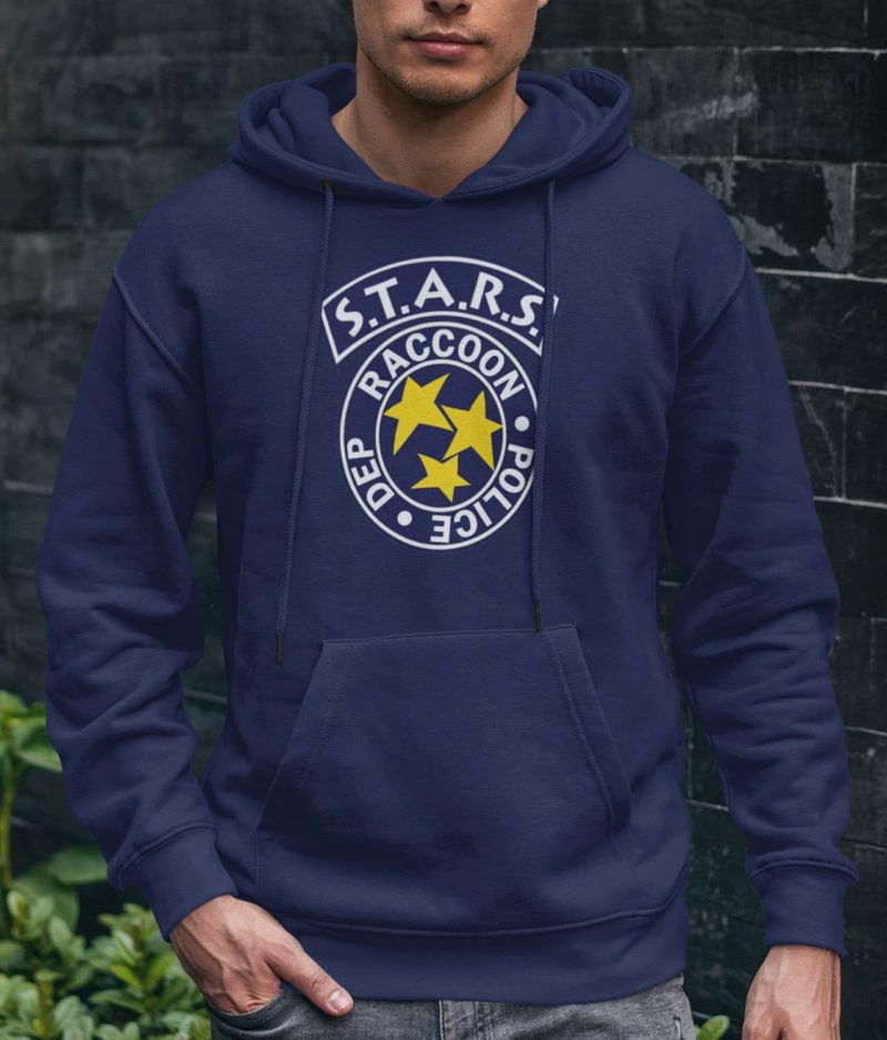 STARS Raccoon Police Department Hoodie Clothing hooded