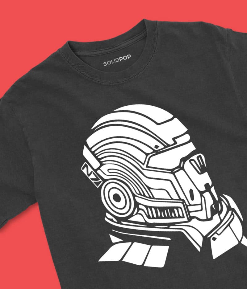 Commander Shepard – Mass Effect Tshirt Clothing andromeda
