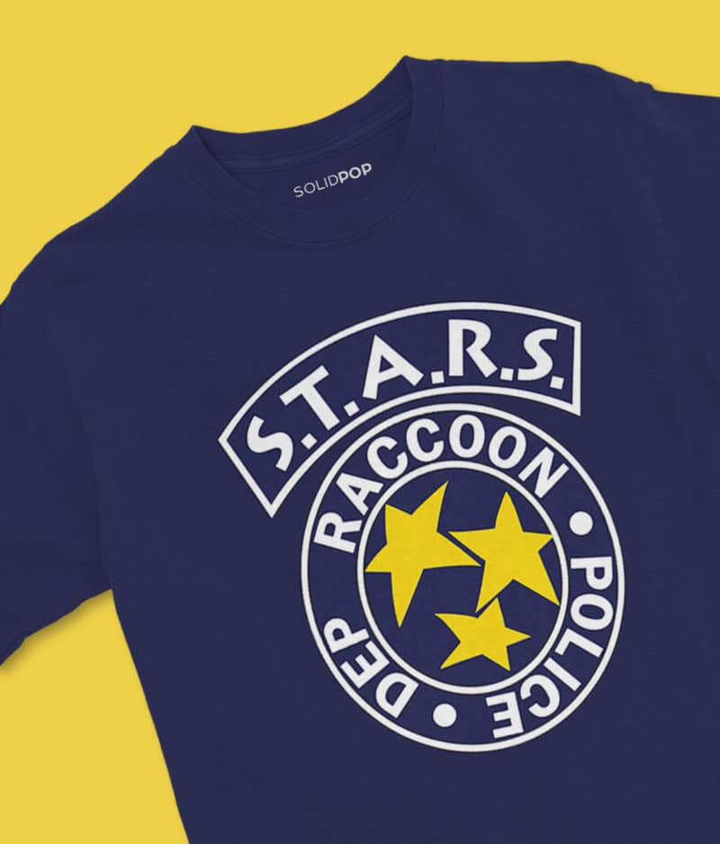 STARS Raccoon Police Department Tshirt Clothing biohazard