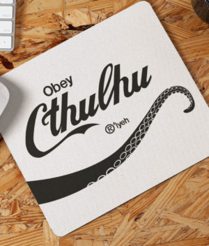 Obey Cthulhu Mousepad Gaming call of cthulhu