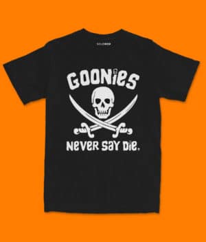 Goonies Never Say Die T-Shirt Clothing 80s