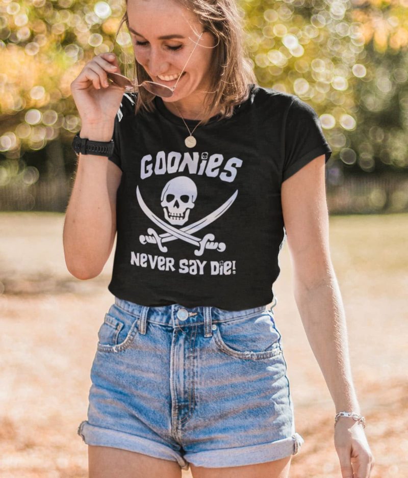 Goonies Never Say Die T-Shirt Clothing 80s