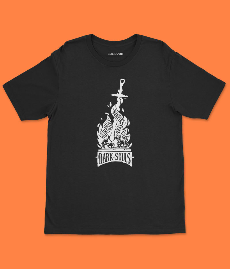 Bonfire – Dark Souls Inspired T-Shirt Clothing bonfire