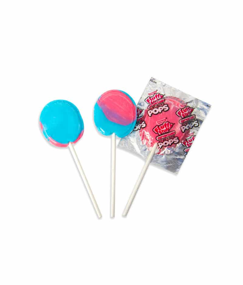 Charms Fluffy Stuff Cotton Candy Pops American Candy american