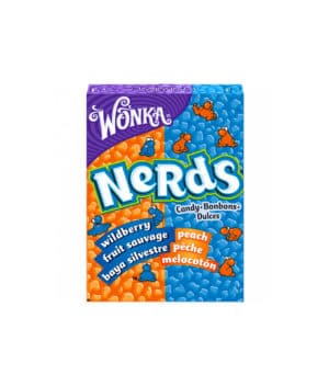 Wonka Nerds Wildberry and Peach 47g American Candy american