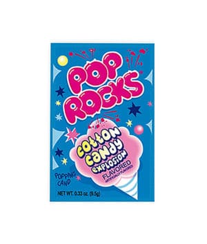 Pop Rocks Cotton Candy Explosion American Candy american
