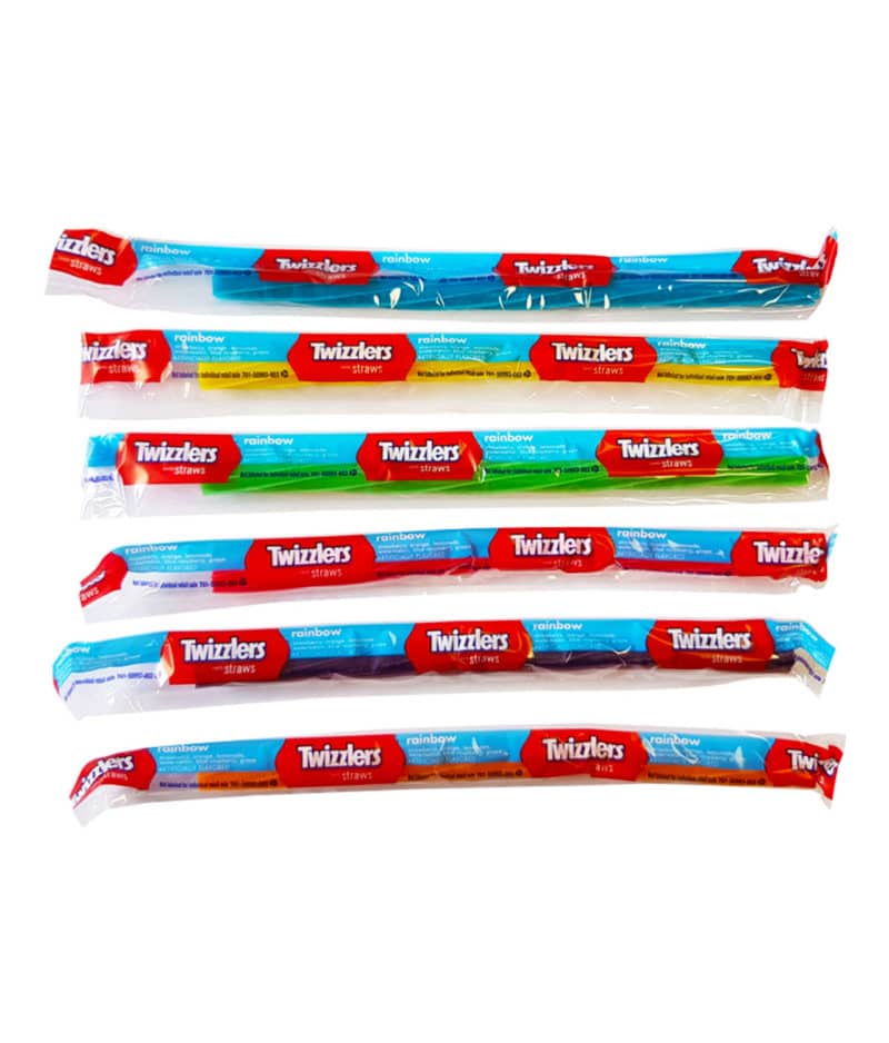 Twizzlers Rainbow Candy Straws American Candy american