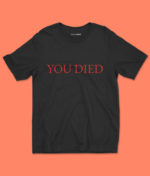 YOU DIED – Soulsborne Inspired T-Shirt Clothing dark souls
