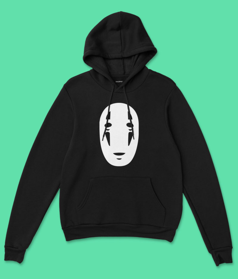 No Face – Spirited Away inspired Hoodie Clothing hooded